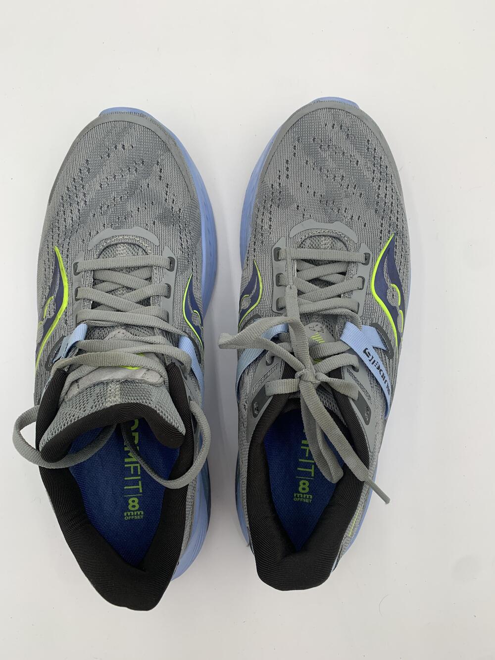 Saucony Guide 15 Shoes Womens Size 8 Gray Blue Mesh Running Sneakers S10810-15